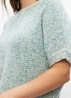 Short Knitted Sweater