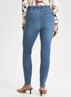 Slim Leg Pull-On Jeans