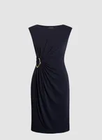 Draped Sheath Dress