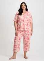 Tie Dye Print Pyjama Set