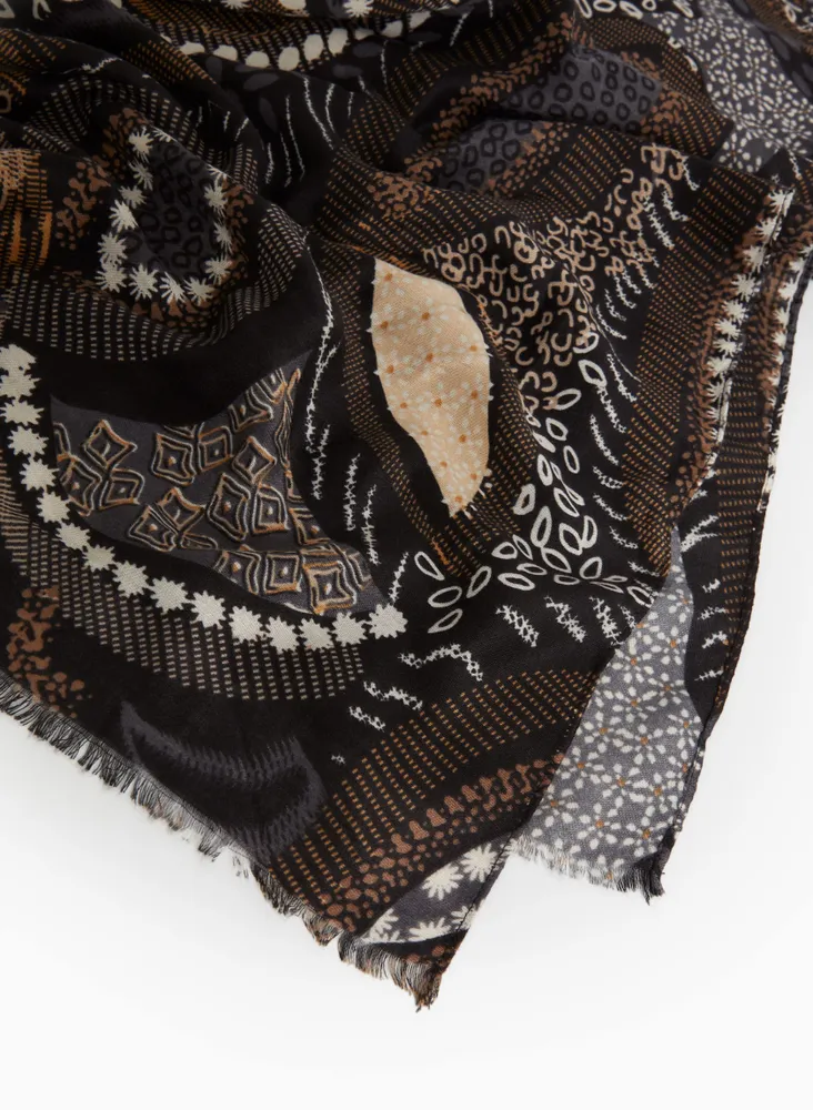 Paisley Print Scarf