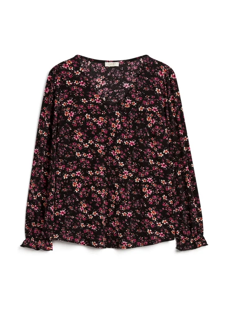 Mini Floral Print Blouse