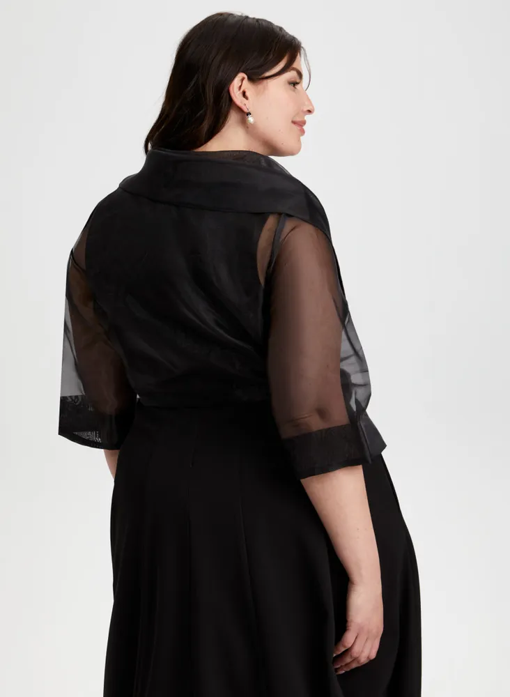 Shawl Collar Bolero