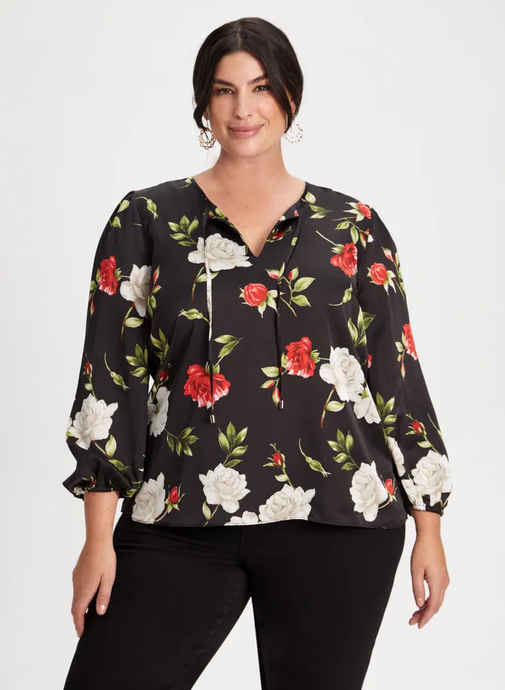 Floral Print Blouse