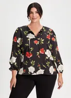 Floral Print Blouse