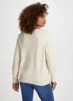 Mini Sequin Crewneck Sweater