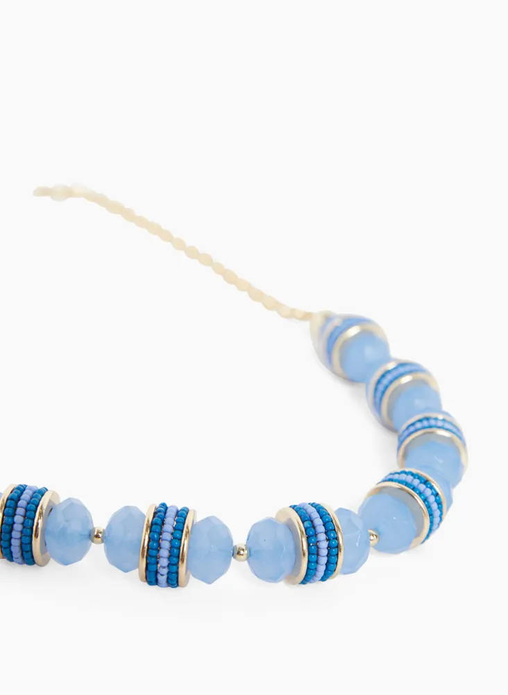 Faceted Beads Necklace