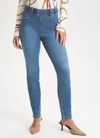 Slim Leg Pull-On Jeans