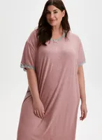 Dot Print Nightgown