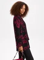 Floral Print Cardigan