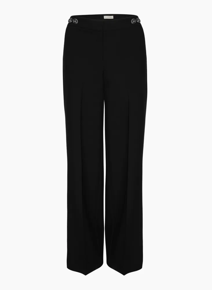 Laura, Pants & Jumpsuits, New Laura Modern Straight Tummy Control Dress  Pants Black Sz 4 P
