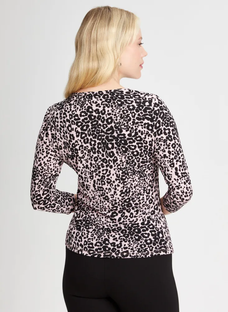 Animal Print Top