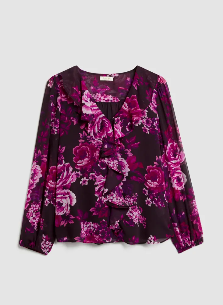 Floral Motif Blouse