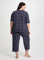 Star Motif Pyjama Set