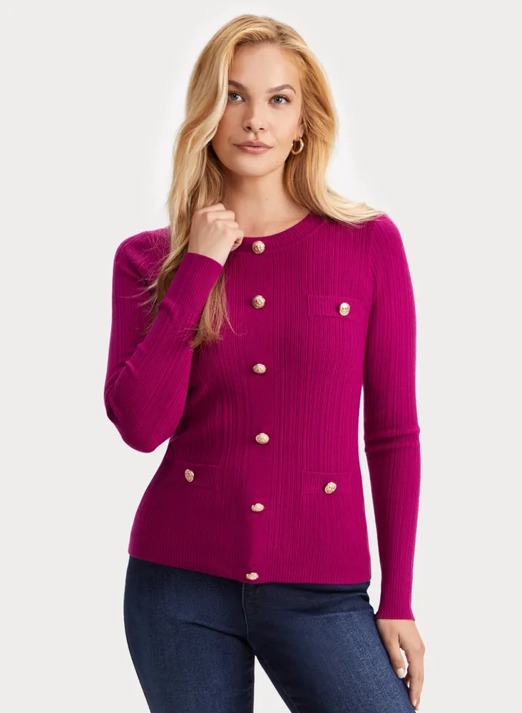 Button Detail Sweater