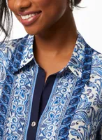 Paisley Print Blouse