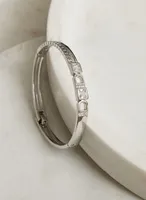 Crystal Detail Bangle Bracelet