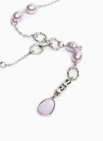 Pearl & Pendant Y Necklace