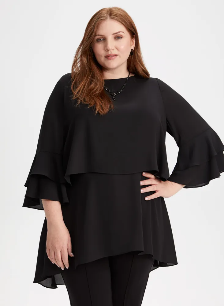 Flutter Sleeve Blouse