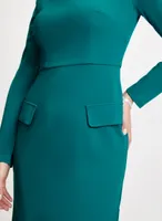 Long Sleeve Asymmetric Dress