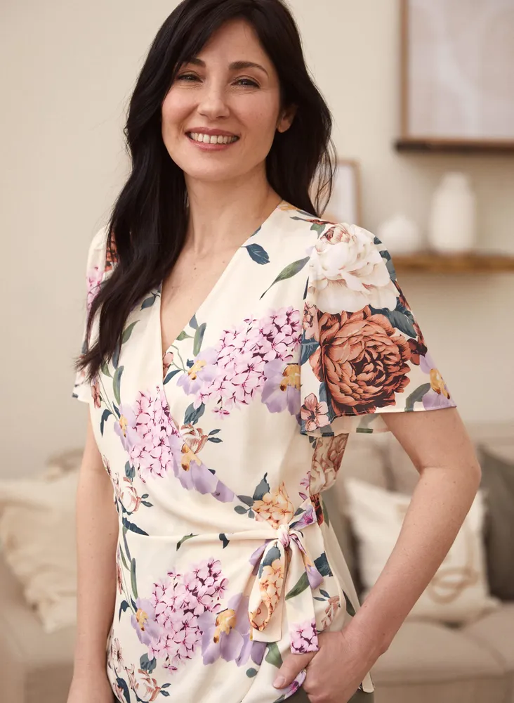 Floral Print Blouse