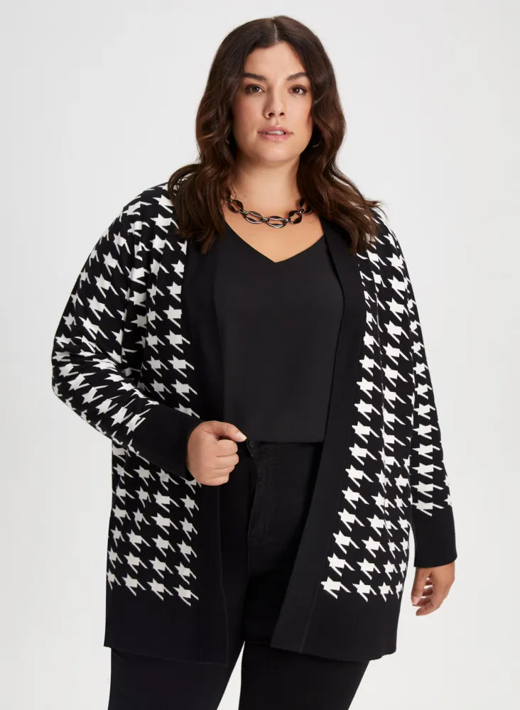 Houndstooth Cardigan