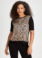 Animal Print Sweater