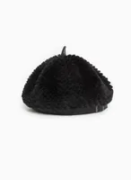 Faux Fur Beret