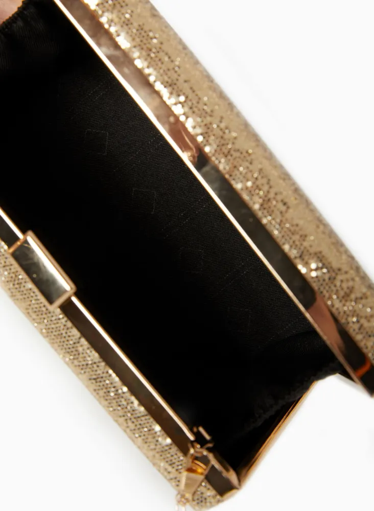 Sequin Detail Clutch