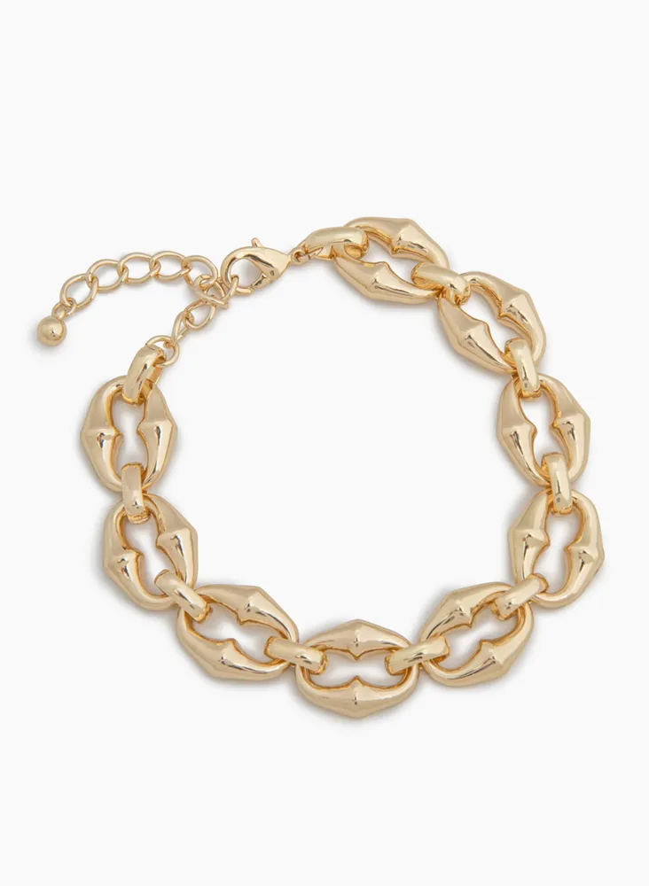 Oval Chain Link Bracelet