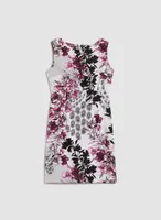 Floral & Paisley Print Sheath Dress