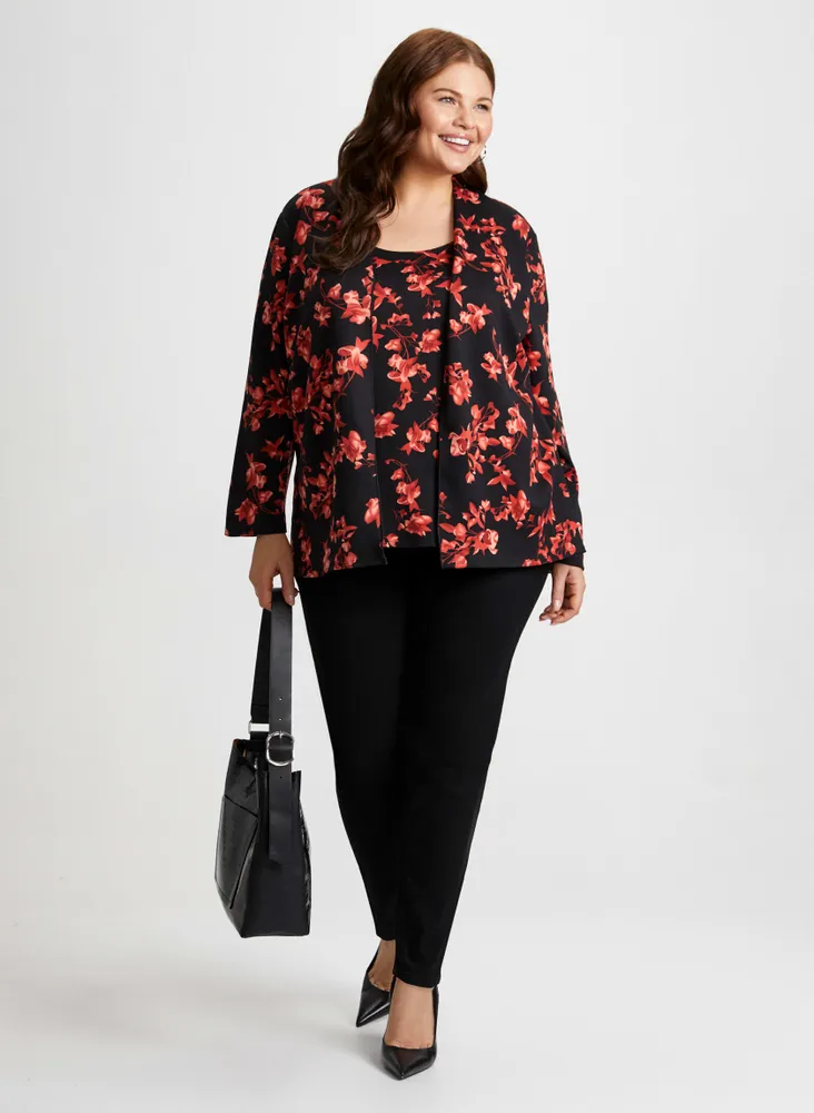 Floral Print Fooler Top