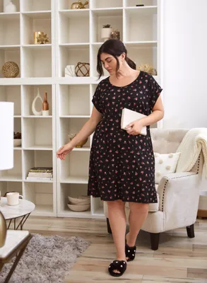Floral Print Nightgown