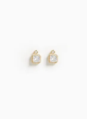 Stone & Crystal Dangle Earrings