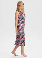 Tropical Print Nightgown