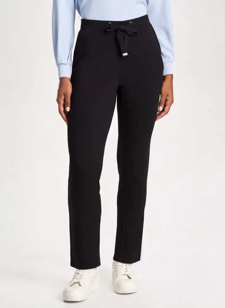 Laura Petites Drawstring Waist Pull-On Pants