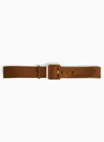 Faux Suede Elastic Belt