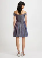 Strapless Glitter Dress