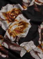Floral Print Knit Top