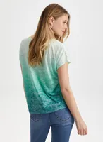 Dip Dye Burnout Tee