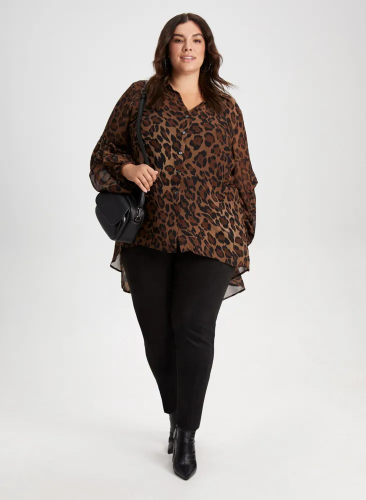 Animal Motif Blouse