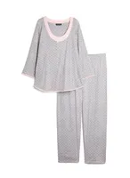 Geometric Print Pyjama Set