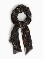 Paisley Print Scarf