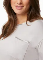 Satin Detail Top