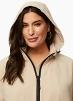 Water-Repelling Hooded Coat