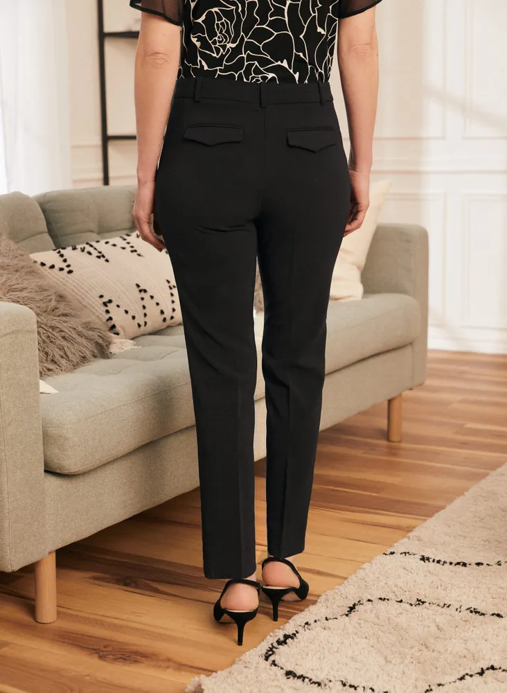 Laura Petites City Fit Straight Leg Ankle Pants