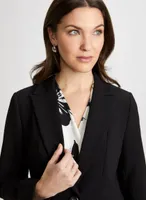 Notch Collar Blazer