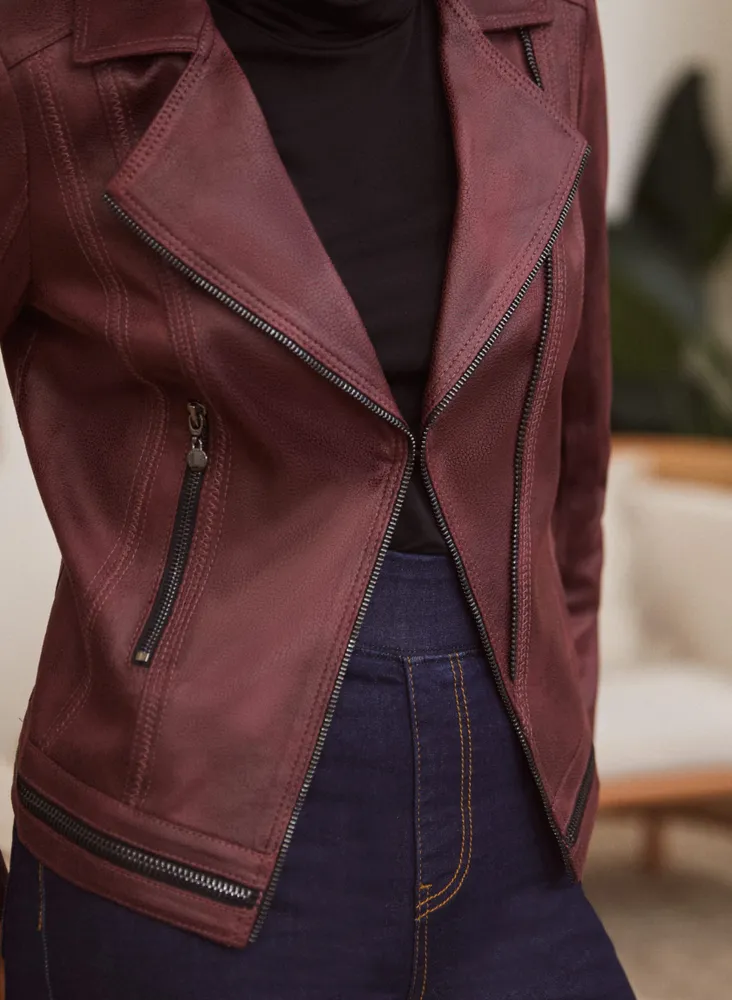 Vex - Faux Leather Jacket