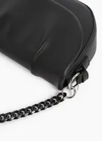 Metallic Chain Crossbody Bag
