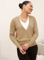 Button Front Cardigan